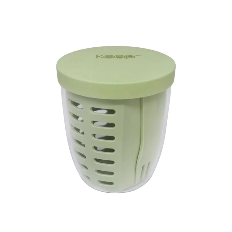 MUG METALICO ACERO 450ML KEEP , COLOR SURTIDO - 1