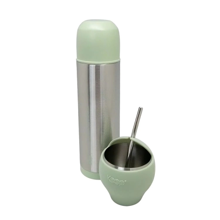 SET MATE + TERMO BALA KEEP VERDE - 2