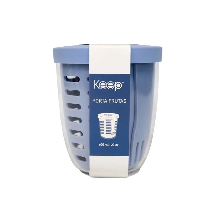 PORTA FRUTAS 600 ML KEEP COLOR SURTIDO - 1