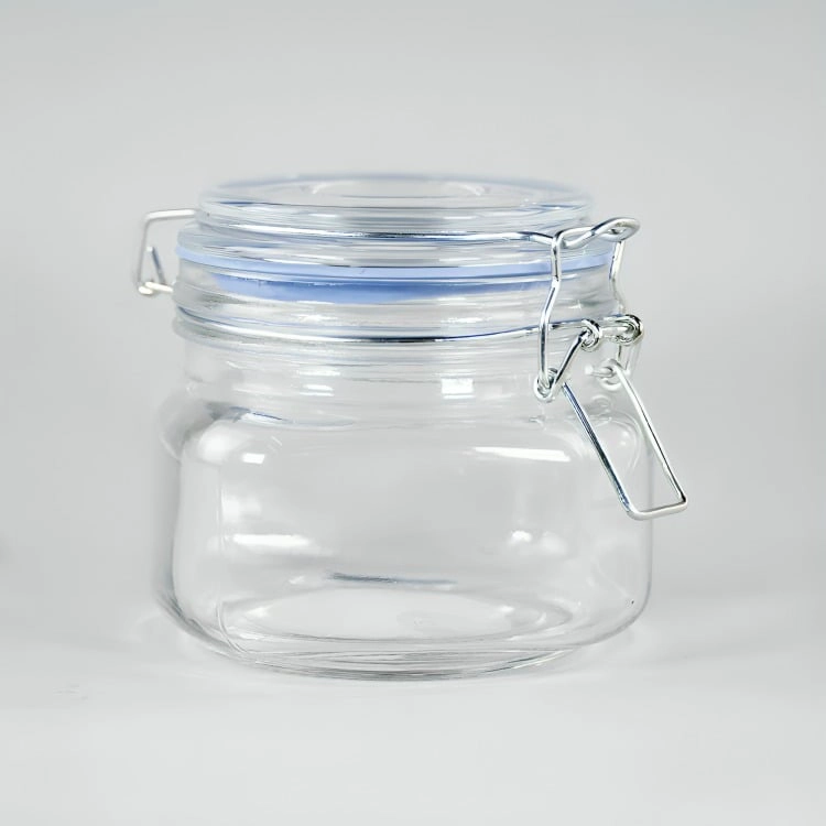 FRASCO CONTENEDOR HERMETICO DE VIDRIO  750ML KEEP LILA - 2