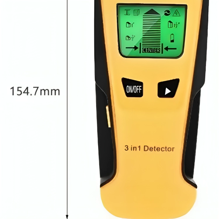 DETECTOR METAL MADERA VIGAS CABLEADO 3 EN 1 DETECTOR PARED - 1