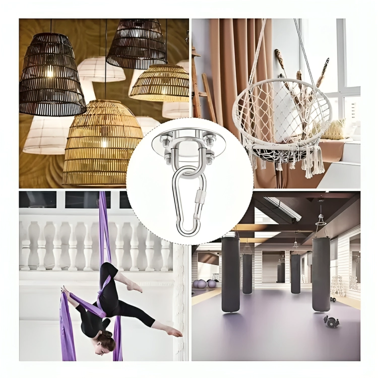 GANCHOS DE TECHO DE SUSPENSION ALTA CALIDAD PARA YOGA HAMACA - 1
