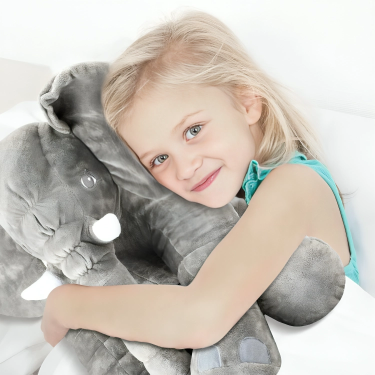 ALMOHADA ELEFANTE DE SOPORTE PARA BEBE S 0 A 3 AÑOS - 2