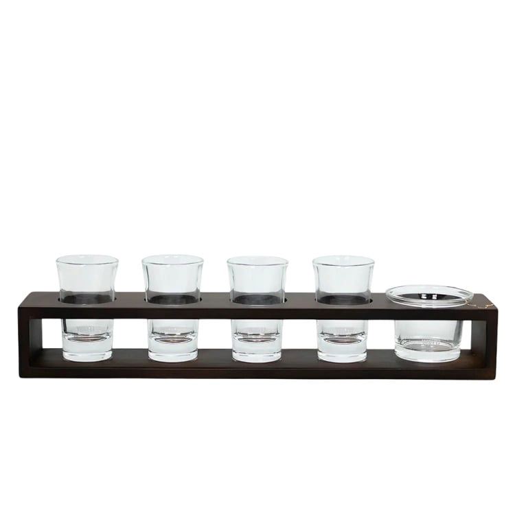 SET VASOS SHOT CON BANDEJA WAYU - 1