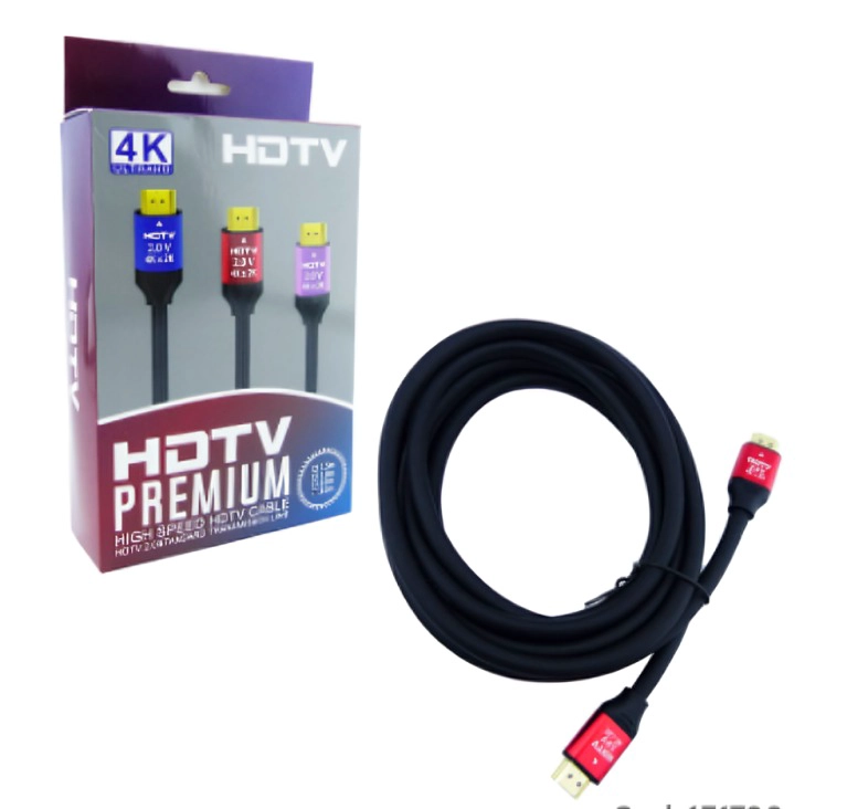 CABLE HDMI HDTV PUNTA METAL ALTA CALIDAD - 3