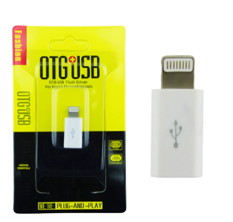 PACK 3 ADAPTADOR DE MICRO 5 PIN HEMBRA A IPHONE MACHO - 2