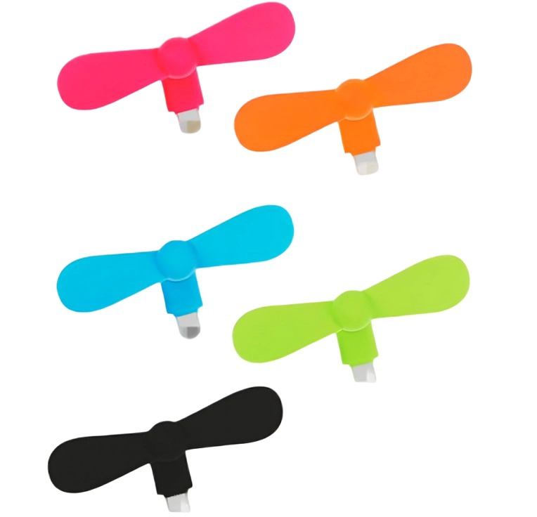 VENTILADOR MINI PARA SMARTPHONE IPHONE - 3