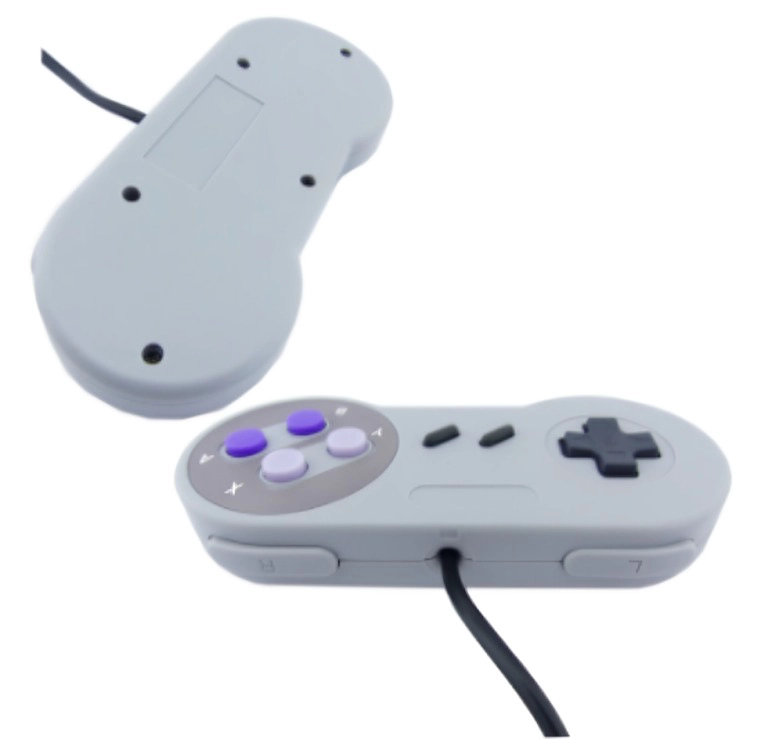 JOYSTICK PARA PC USB TIPO SUPER NINTENDO RETRO - 2