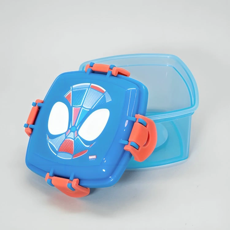 PACK 3 PORTA SNACKS CUADRADOS SPIDER-MAN K PELICULA - 1
