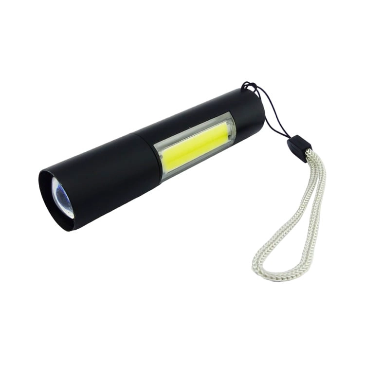 LINTERNA 1 LED Y1 COB METAL ZOOM VERDE - 3