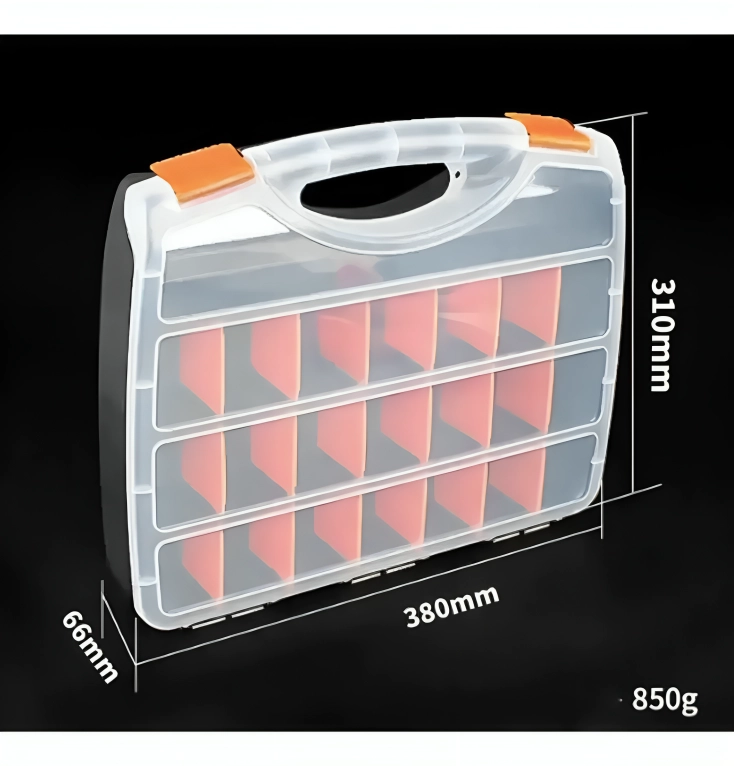 CAJA ORGANIZADORA DE TORNILLOS CAJA PARA HERRAMIENTAS CAJA 31CM - 1