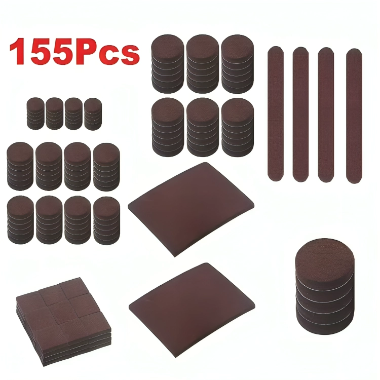 PACK 6 ALMOHADILLAS AUTOADHESIVAS REDONDAS PARA PATAS DE MUEBLES - 1