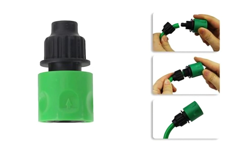 PACK  5  CONECTOR RAPIDO ACOPLES MANGUERA MACHO/HEMBRA  HY3585 - 2