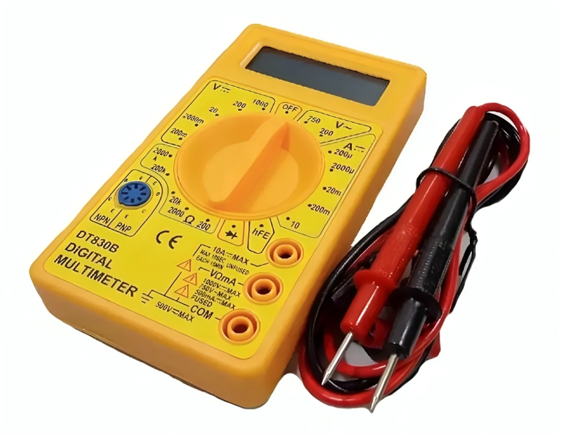 TESTER MULTIMETRO DIGITAL MULTITESTER PORTATIL - 2