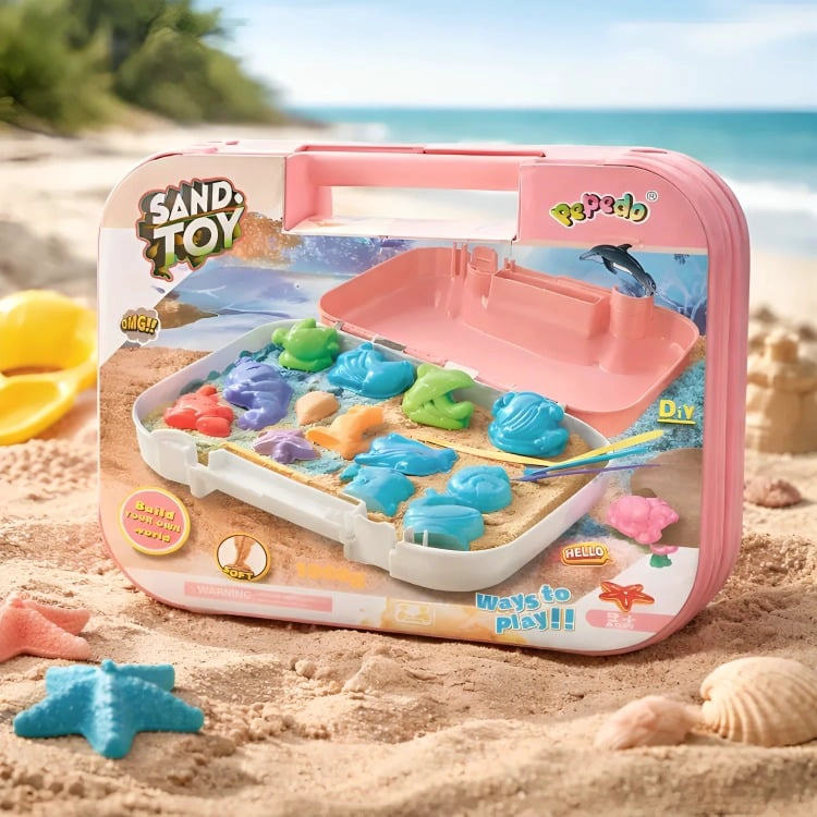 SET DE ARENA MAGICA DE 1000 G EN MALETA - 3