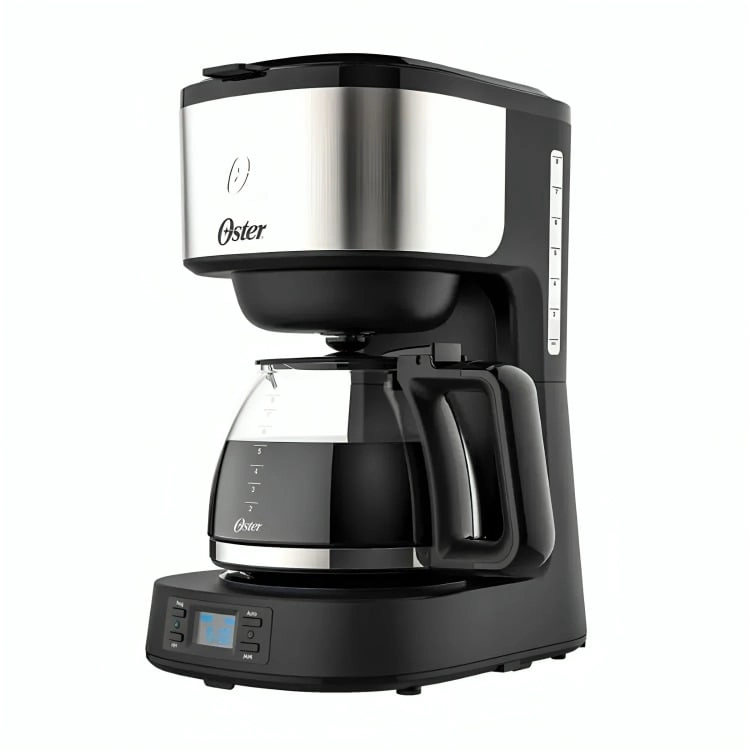 CAFETERA PROGRAMABLE OSTER®  8 TAZAS EN ACERO INOXIDABLE BVSTDC10SS - 2