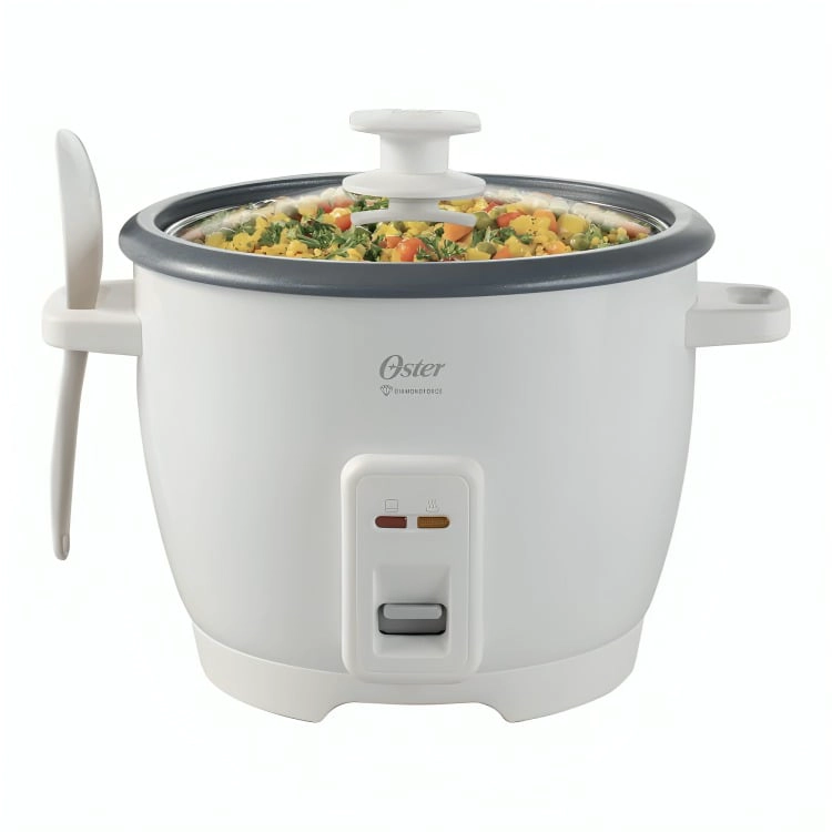 ARROCERA OSTER®  DE 7 TAZAS CON DIAMONDFORCE CKSTRCB7DFWHT - 4