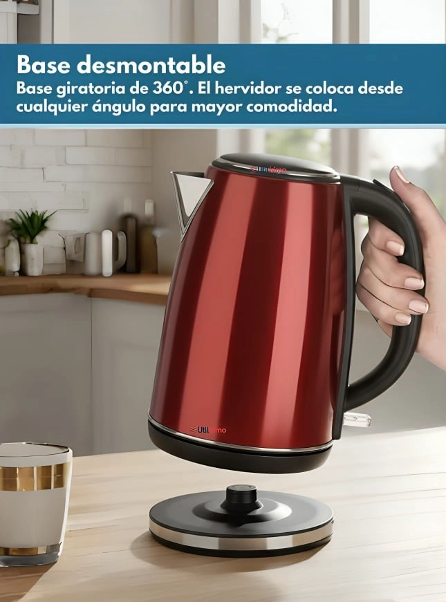 HERVIDOR ELE CTRICO OSTER®  1700 ML  BVSTKT673CR - 1