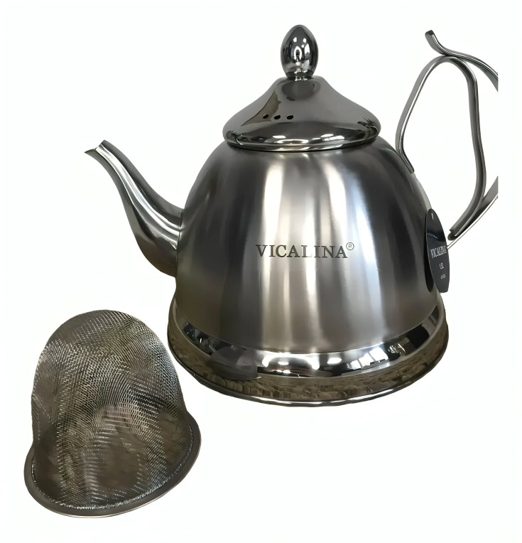 TETERA CON INFUSOR ACERO INOXIDABLE 1500 ML - 3