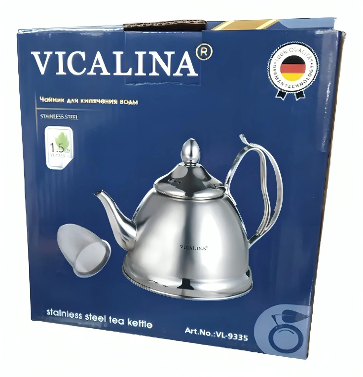 TETERA CON INFUSOR ACERO INOXIDABLE 1500 ML - 4
