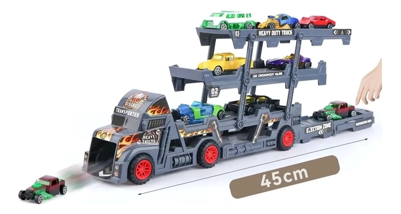 CAMION TRANSPORTADOR LANZADOR DE AUTOS - 2
