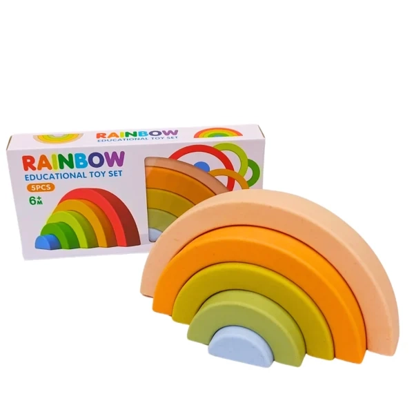 ARCOIRIS DE SILICONA MONTESSORI - 3