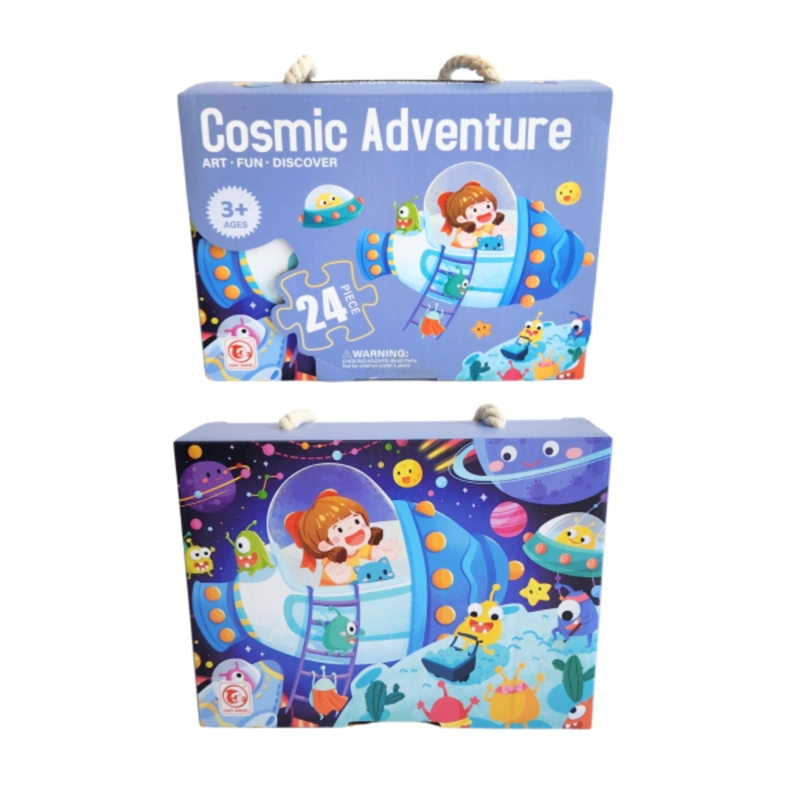 PACK X3 AVENTURA COSMICA – ROMPECABEZAS DE 24PCS - 1
