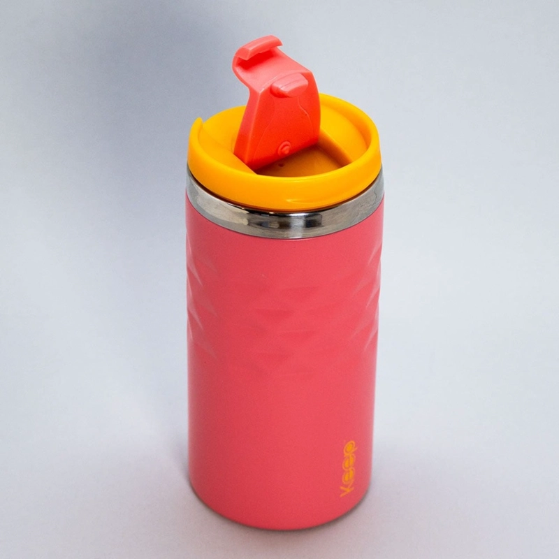 MUG DIAMOND DOBLE PARED 350ML KEEP ROSADO - 3