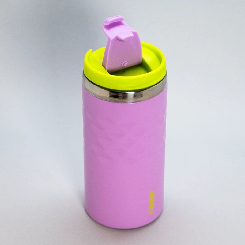 MUG DIAMOND DOBLE PARED 350ML KEEP MORADO - 2