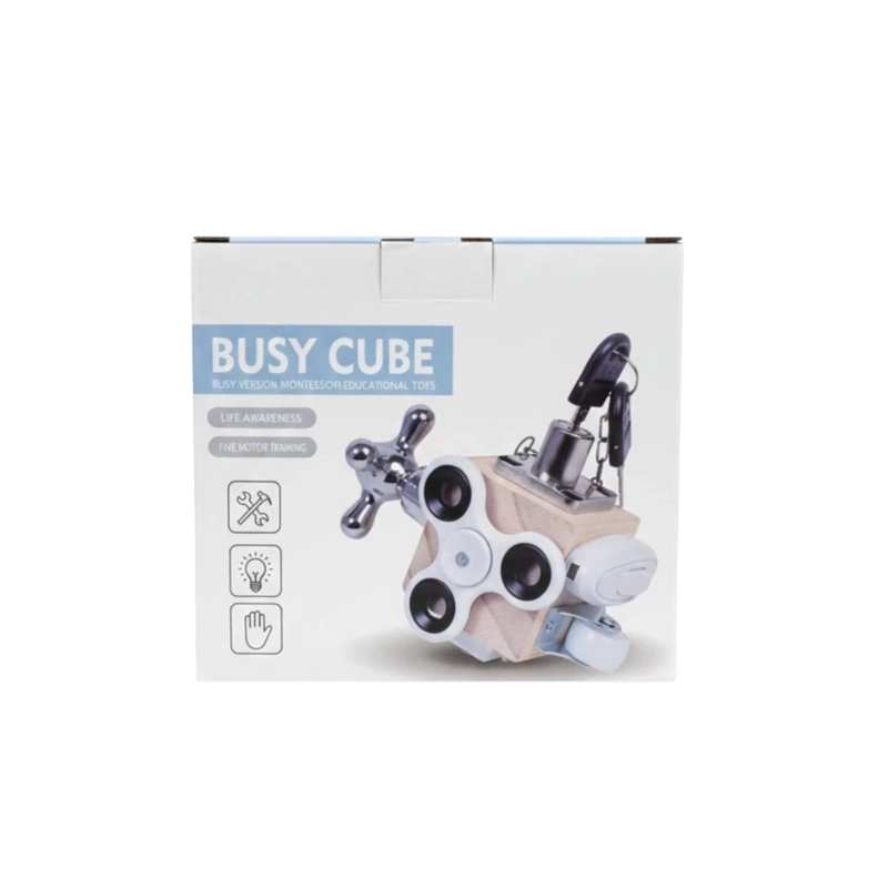 BUSY CUBE MONTESSORI DIDACTICO - 2