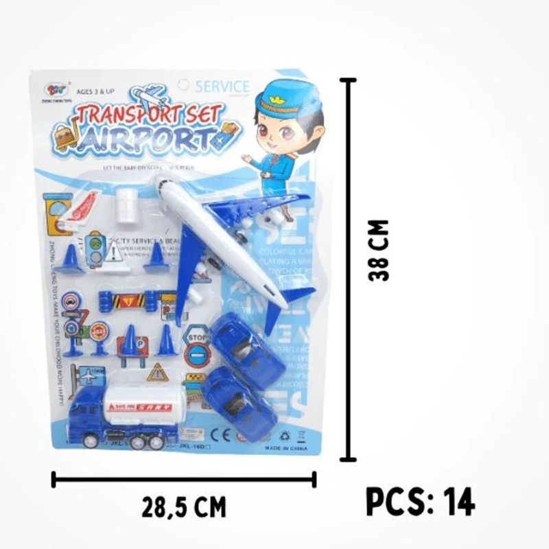 PACK X3 CARTON SET AEROPUERTO - 2