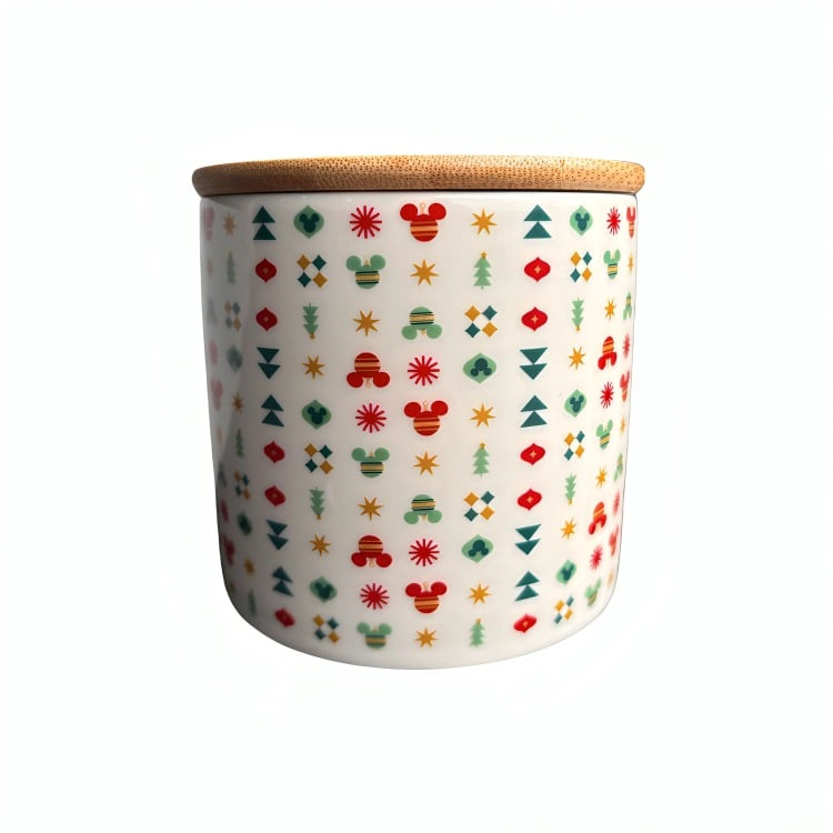 CONTAINER CERAMICA 500ML NAVIDAD DISNEY CLASSIC - 1