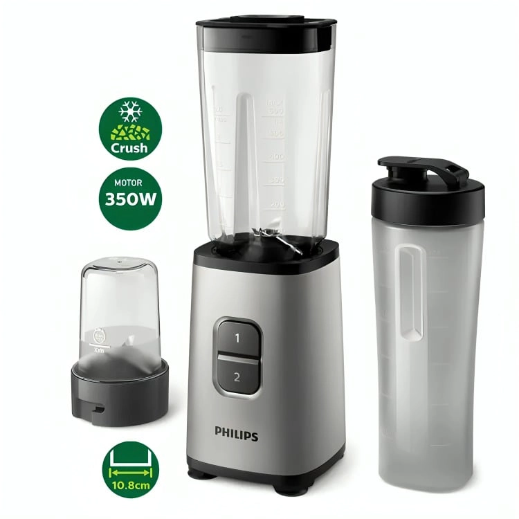 LICUADORA LICUADORA PERSONAL DE 06 L MINI BLENDER PHILIPS HR2604 - 2