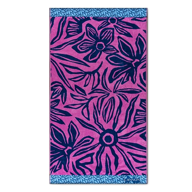 TOALLA DE PLAYA 420GR. 80×160 CM. JACQUARD / CALATHEA – CANNON - 2