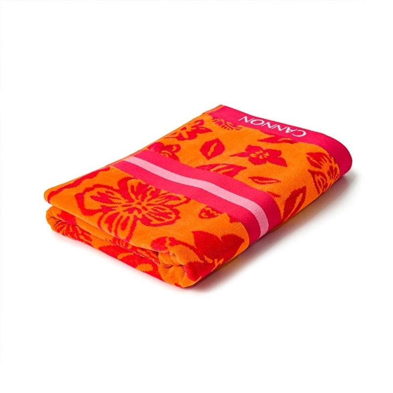TOALLA DE PLAYA 420GR. 80×160 CM. JACQUARD / LOROS – CANNON - 1