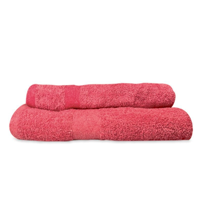TOALLON DE BAÑO COLECCION 80×160 CM / ROJO – ZAHR - 1