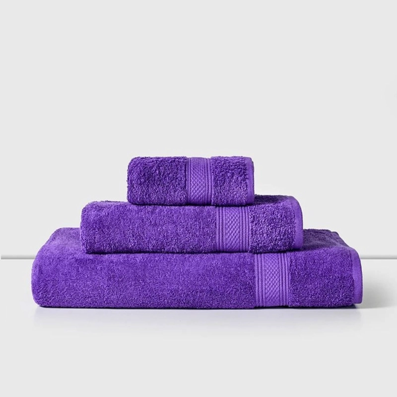 TOALLA DE BAÑO 100% ALGODON 450 GRS. 70×140 CM / MORADO – AMERICAN FAMILY BY CANNON - 1