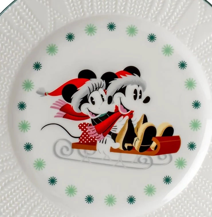 PACK 3 PLATOS CHICO TEXTURA CHALECO NAVIDAD DISNEY CLASSIC - 2