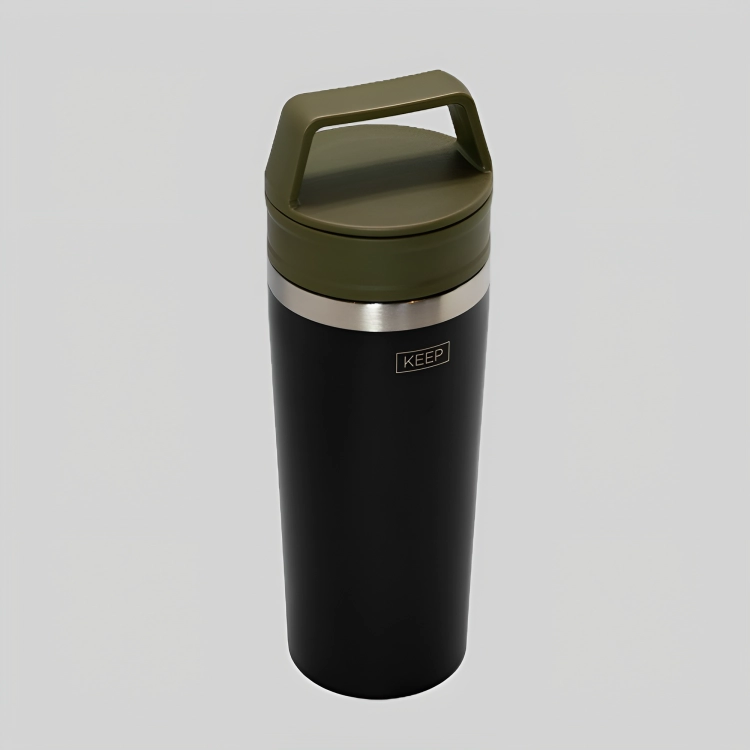 MUG VACCUM 470ML BLACKCAMO KEEP - 1