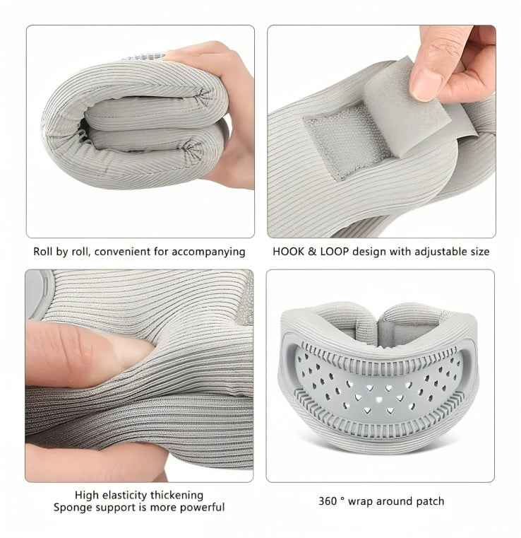 CUELLO ORTOPE DICO ANTIVUELCO TRANSPIRABLE PARA USO DOME STICO - 3