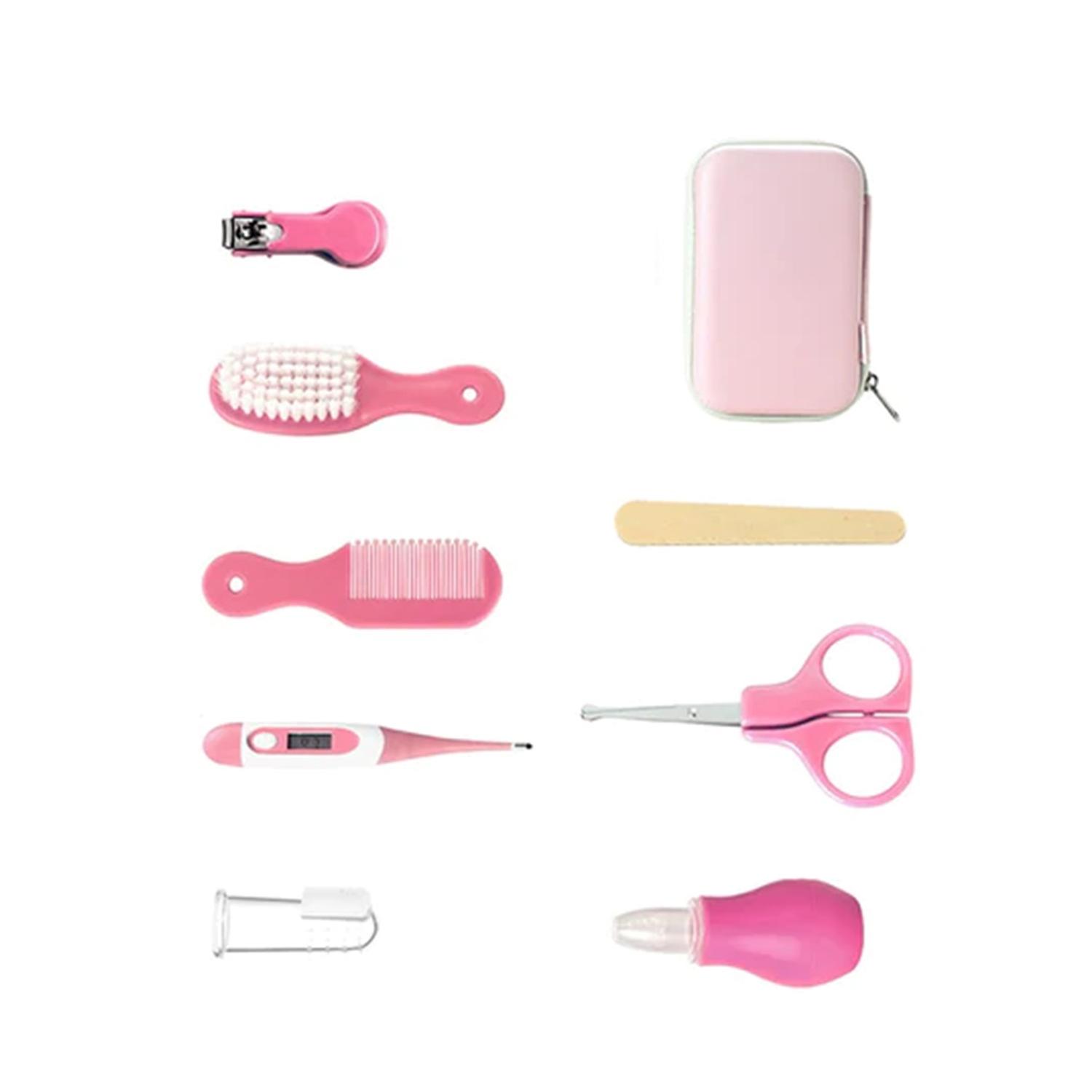 SET DE CUIDADOS MANICURE BEBÉS DECO KIDS 8 PIEZAS ROSADO - 2