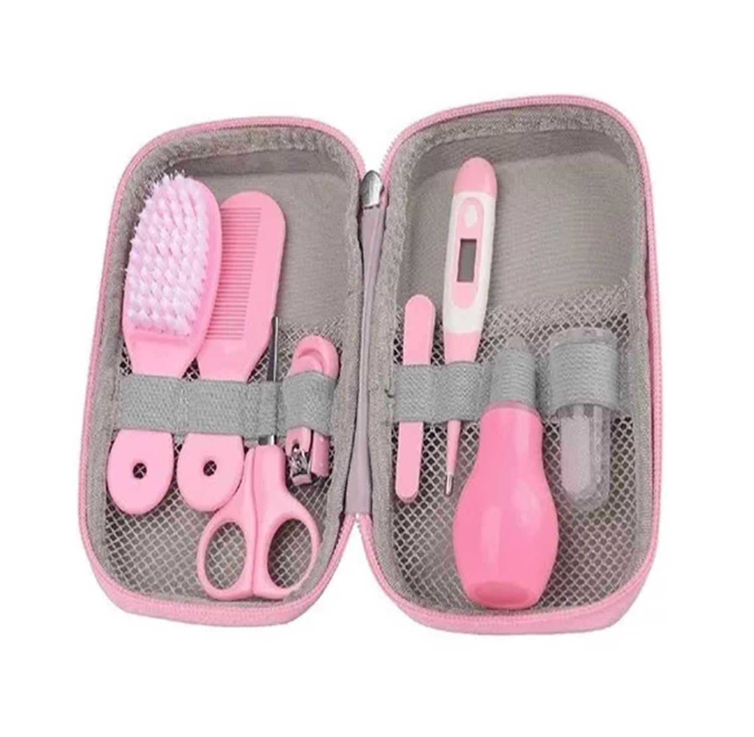 SET DE CUIDADOS MANICURE BEBÉS DECO KIDS 8 PIEZAS ROSADO - 4