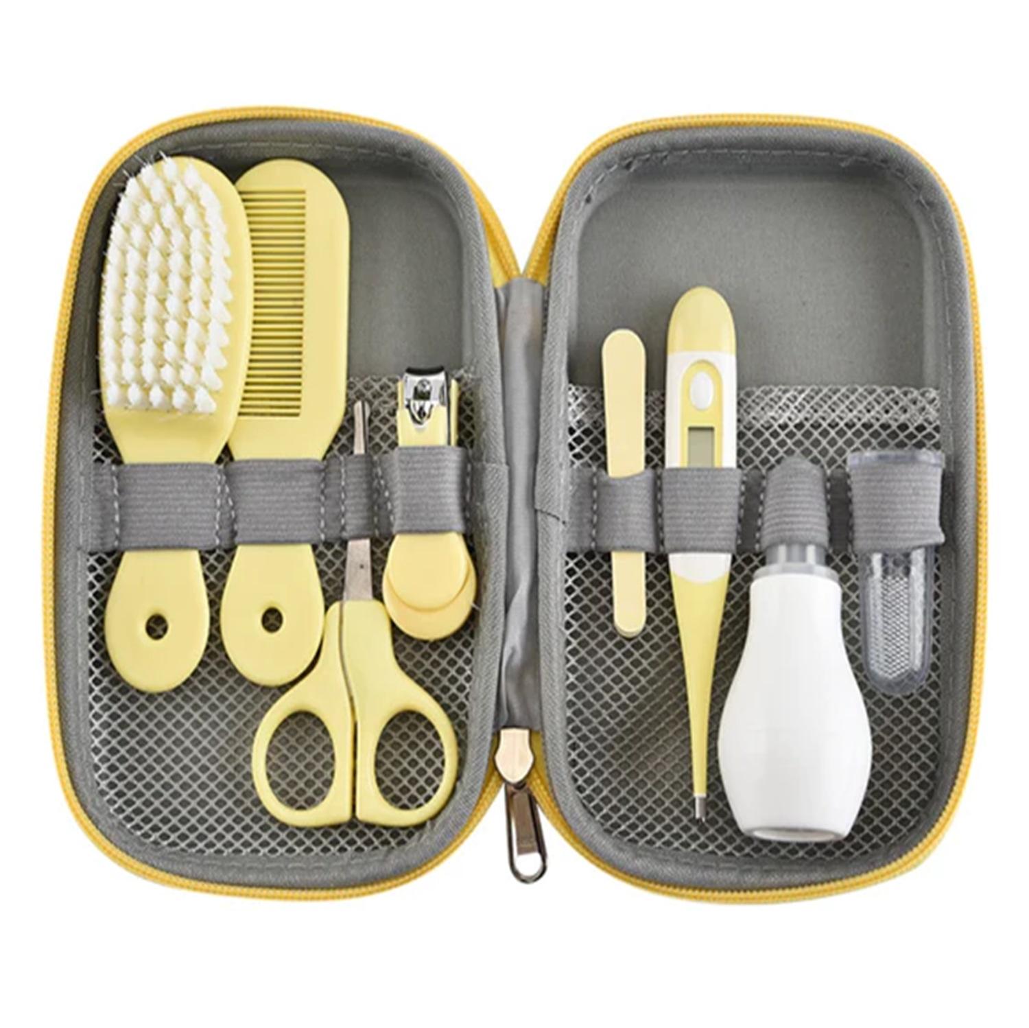 SET DE CUIDADOS MANICURE BEBÉS DECO KIDS 8 PIEZAS AMARILLO - 1