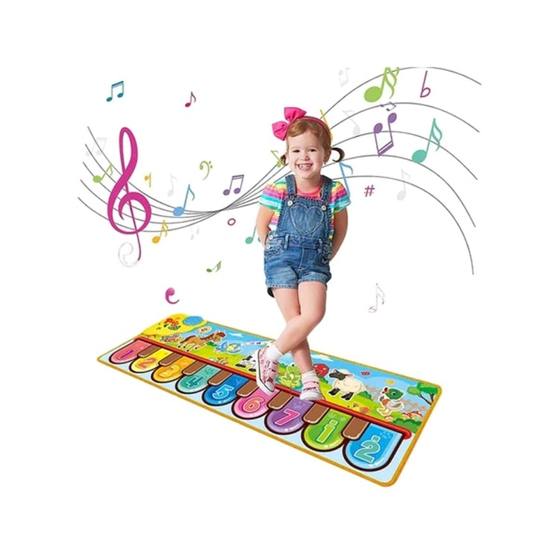 ALFOMBRA DECO KIDS MUSICAL PIANO INFANTIL BATERÍA - 2