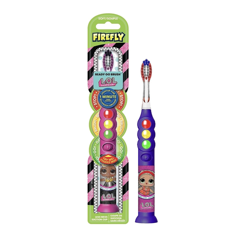 CEPILLO CON BOTÓN DECO KIDS TEMPORIZADOR CEREADY GO BRUSH MORADO - 1