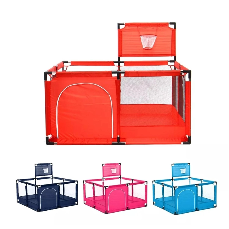 CORRAL DECO KIDS BEBÉS PISCINA JUEGO INTERACTIVO ROJO - 3
