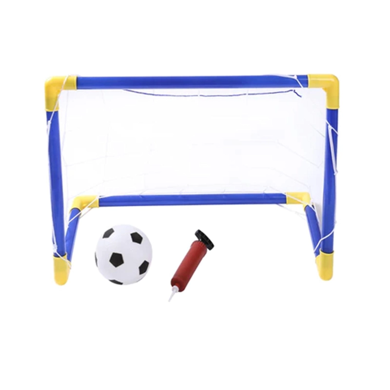 ARCO FUTBOL DECO KIDS INFANTIL RED CON PELOTA E INFLADOR - 2