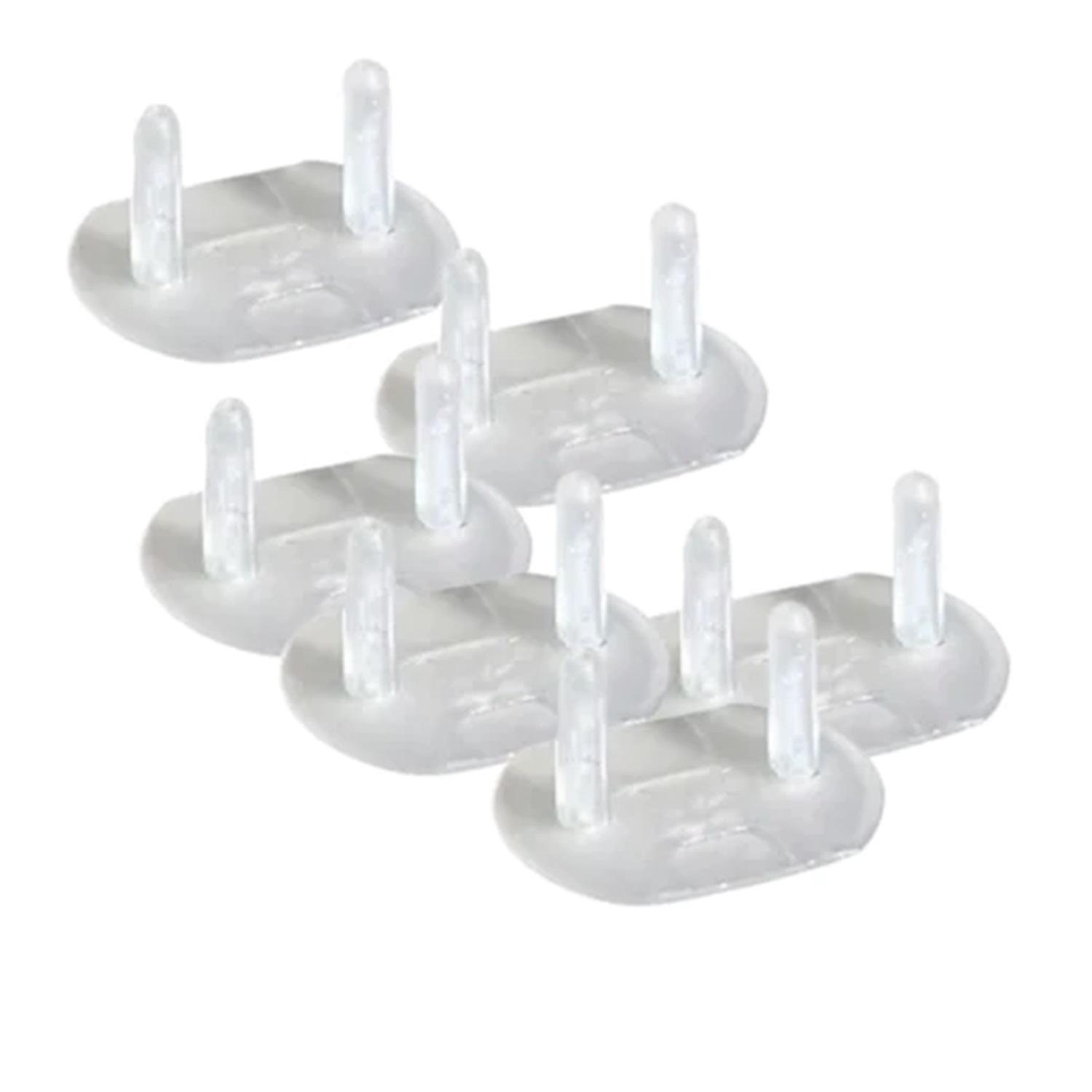SET DECO KIDS CUBRE ENCHUFE BLANCO SEGURIDAD BEBES Y NIÑOS X24 - 2