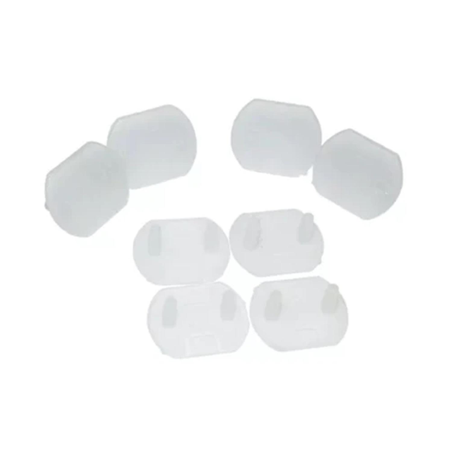 SET DECO KIDS CUBRE ENCHUFE BLANCO SEGURIDAD BEBES Y NIÑOS X24 - 4