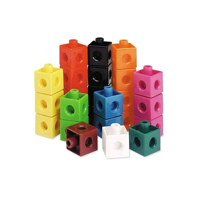 PACK 100 CUBOS LEGO DECO KIDS MULTIENCAJE INFANTIL - 1